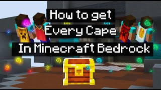 How to get EVERY single Minecraft Bedrock CAPE in 2020 UPDATED [upl. by Ziza129]