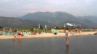 Airport Tivat  On the beach [upl. by Addison]