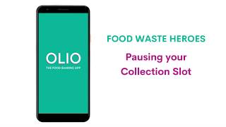 How to use OLIO Pausing your Collection Slot [upl. by Amyaj]