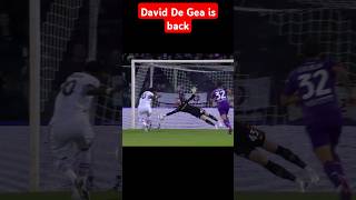 David De Gea Saves Two Penalties to Seal Fiorentina Victory Against Milan PenaltySaves DavidDeGea [upl. by Retrop957]