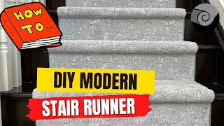 How to Install a Stair Runner  All Secrets Revealed [upl. by Shien608]