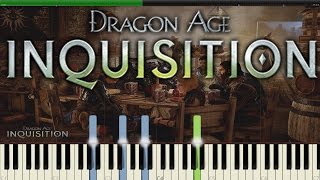 Dragon Age Inquisition  TavernBard songs  Synthesia [upl. by Chladek]