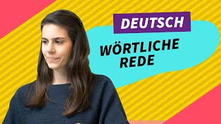 Lernvideo 3 Klasse Wörtliche Rede [upl. by Theadora]