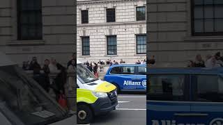 Police Responding In Different Directions In Parliament Square [upl. by Seward924]