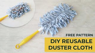 DIY Swiffer Duster Cloths Tutorial  FREE pattern Washable and Reusable [upl. by Corby]