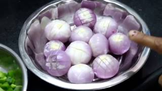 આખી ડુંગળીનું શાક  Baby Onion salan  dungaliyu recipe gujarati [upl. by Eldnek]