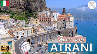 ATRANI │ ITALY Colorful 4K images of ATRANI in the Amalfi Coast [upl. by Karlotte]