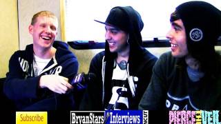 Pierce The Veil Interview 2 Vic Fuentes UNCUT 2012 [upl. by Nnylyt]