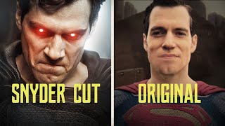 JUSTICE LEAGUE Snyder Cut vs Original 23 Biggest Changes [upl. by Rednirah304]