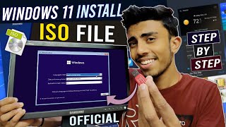 How to Install Windows 11 in Any Computer From Official ISO File Now Available Windows 11 Iso File [upl. by Shell]