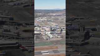 San Francisco airport from plane [upl. by Einehpets]