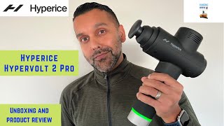 Hyperice Hypervolt 2 Pro Massage Gun Unboxing and Product Review [upl. by Anair802]