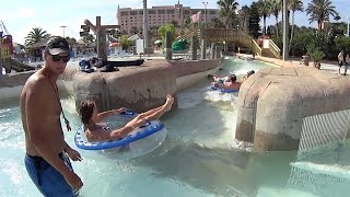 Whitewater River at Schlitterbahn Galveston [upl. by Atirabrab]