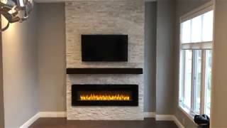 Electric Fireplace Build [upl. by Nibot]