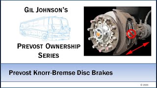 Prevost KnorrBremse Brake Caliper Maintenance [upl. by Hanzelin]