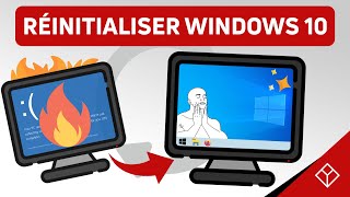 Comment formater  réinitialiser son PC sous Windows 10  2020 [upl. by Ecirad205]