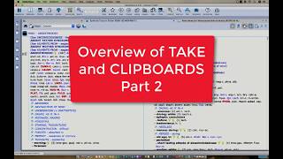 RadarOpus Take amp Clipboards overview Part 2 [upl. by Lilli]