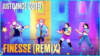 Just Dance 2019 Finesse Remix by Bruno Mars Ft Cardi B  Official Track Gameplay US [upl. by Ciredec81]