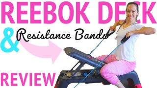 How to use a Reebok Deck with Resistance Bands  Exercises [upl. by Hasin256]