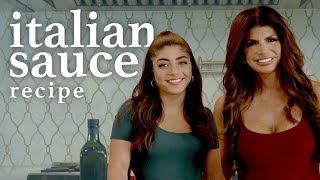 Italian Sauce Recipe  Teresa Giudice [upl. by Ailesor547]