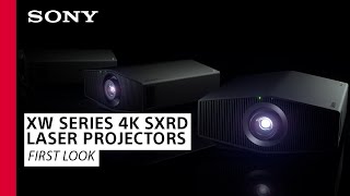 Sony  XW Series 4K Laser Projectors First Look [upl. by Bethesde]