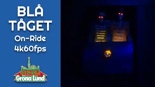 Blå Tåget  OnRide POV  4k60fps  Gosetto Dark Ride  Gröna Lund [upl. by Baugh]