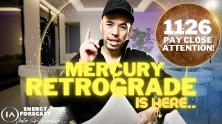 Attention Mercury retrograde is coming  7 Things You Need To Know Energy Forecast [upl. by Gladine864]