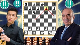 Extra Outstanding Chess Game  11 By Nodirbek Abdusattorov vs Garry Kasparov [upl. by Elahcar]