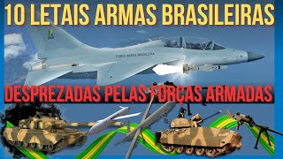 As mais MODERNAS e LETAIS ARMAS BRASILEIRAS não adquiridas pelo Exercito FAB e Marinha [upl. by Sapphira839]