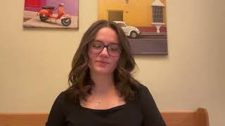 Schulich Scholarship Application Video Georgia Dyvig [upl. by Dirtsa]