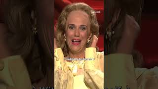 Part1 Dooneese is all heart and tiny hands SNL KristenWiig AnneHathaway Shorts [upl. by Minier]