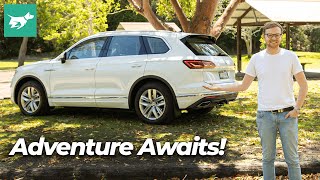 Volkswagen Touareg V6 TDI Adventure 2021 review  Chasing Cars [upl. by Oilegor]