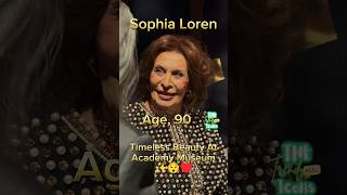 Sophia Loren Still Shinning at 90 antesedepois beforeandafter sophialoren hollywood [upl. by Argyle]