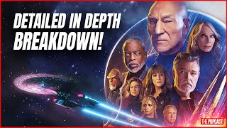 Star Trek Picard Season 3 Final Trailer Breakdown  New Captain and Mystery Character Revealed [upl. by Adnuhsor]