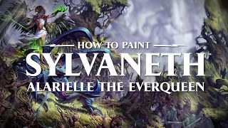 Warhammer Age of Sigmar How to paint Alarielle the Everqueen [upl. by Petra]