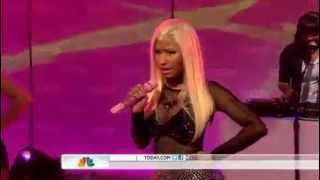 Nicki Minaj  Starships Today Show 2012 Live [upl. by Nylyram]