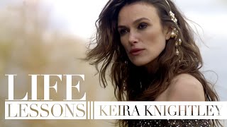 Keira Knightley on confidence criticism and love Life Lessons  Bazaar UK [upl. by Given]