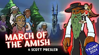 The AMISH deliver PA to TRUMP ft Scott Presler election scottpresler [upl. by Sicnarf]