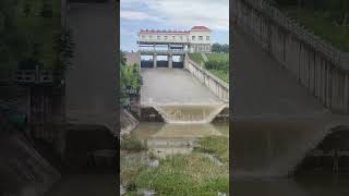 Water flow of dam  shortsvideo [upl. by Solracesoj752]