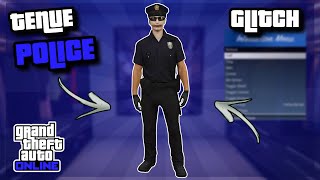 ✔AVOIR LA TENUE DE POLICE FACILEMENT  GTA Online [upl. by Earvin265]