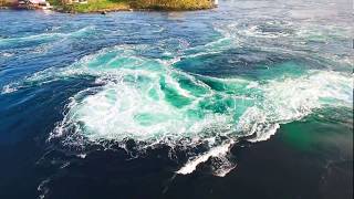 Norwegian Nature Saltstraumen on an autumn day [upl. by Adyht]