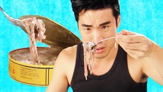 Americans Try Surströmming The Smelliest Food In The World [upl. by Ennaegroeg]