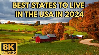 14 Best States to Live in the USA in 2024 [upl. by Thanasi]