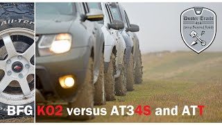 BFGoodrich KO2 versus Cooper AT3 4S and ATT [upl. by Charlet]