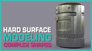 Maya Hard Surface Modeling Complex Shapes 2 [upl. by Nalon806]