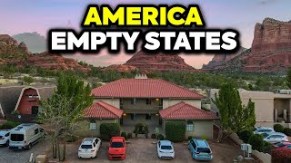 Why Half of America is Empty  NOBODY Wants to Live in These 10 EMPTY States [upl. by Dazhehs]