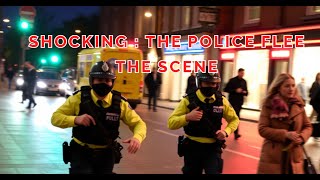 Shocking The Police Fleeing Scene [upl. by Ihcelek]