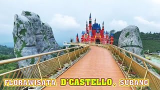 wisata ke florawisata dcastello ciater subang [upl. by Notluf]