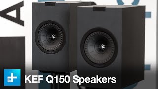 KEF Q150 Bookshelf Speakers  Hands On Review [upl. by Atalie]