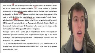 Esame CELI 3 B2 Autunno 2017  Prova di competenza linguistica Parte 1 [upl. by Eltsyrc613]